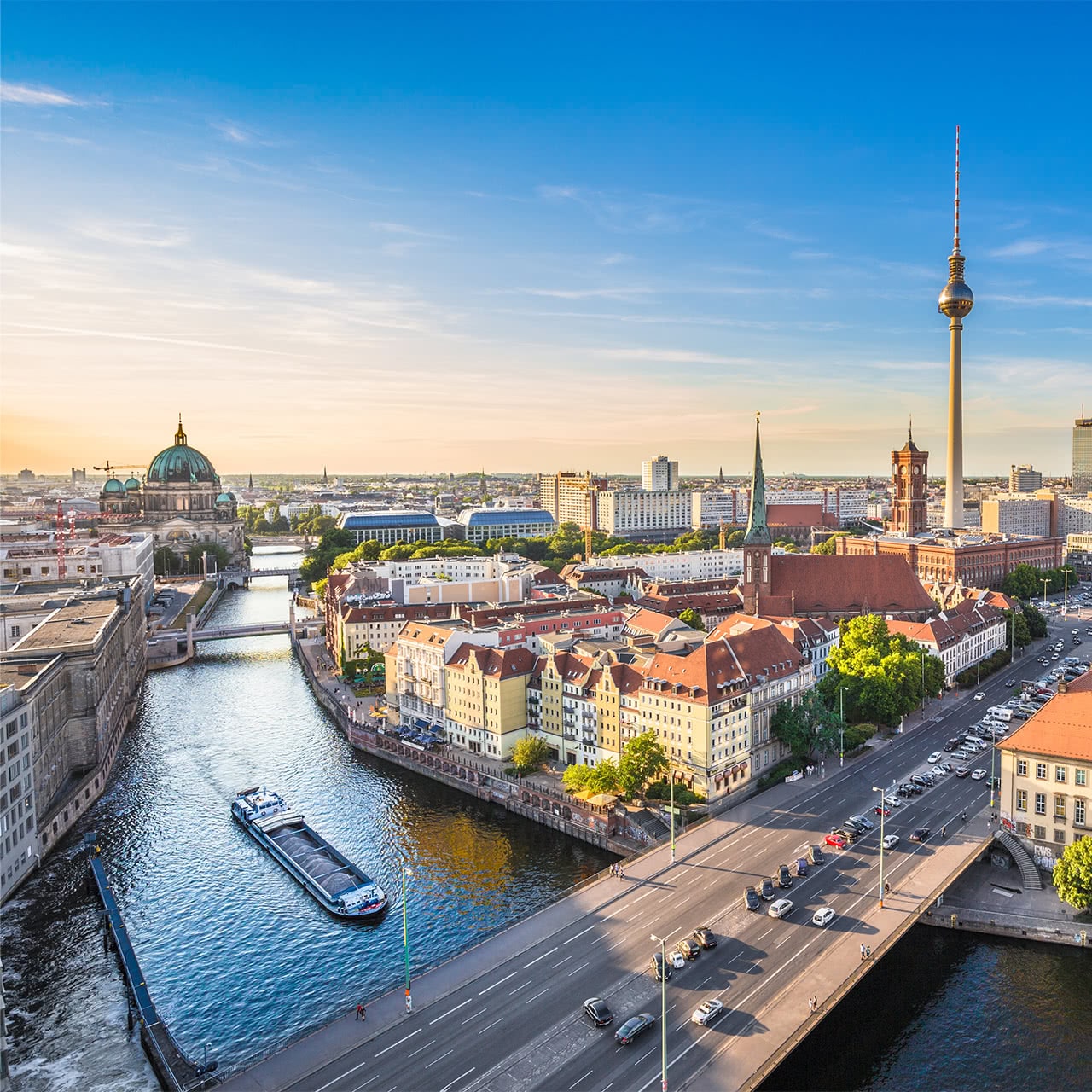 view from Berlin, Germany