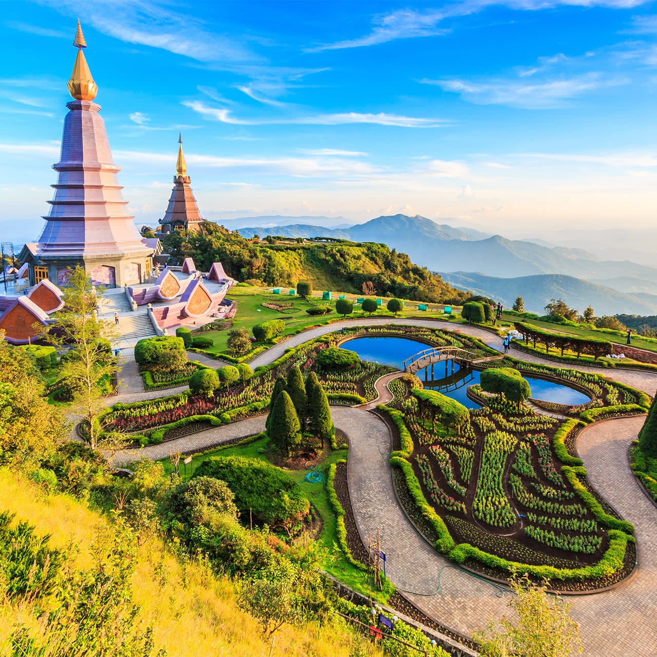 a view from Chiang Mai, Thailand