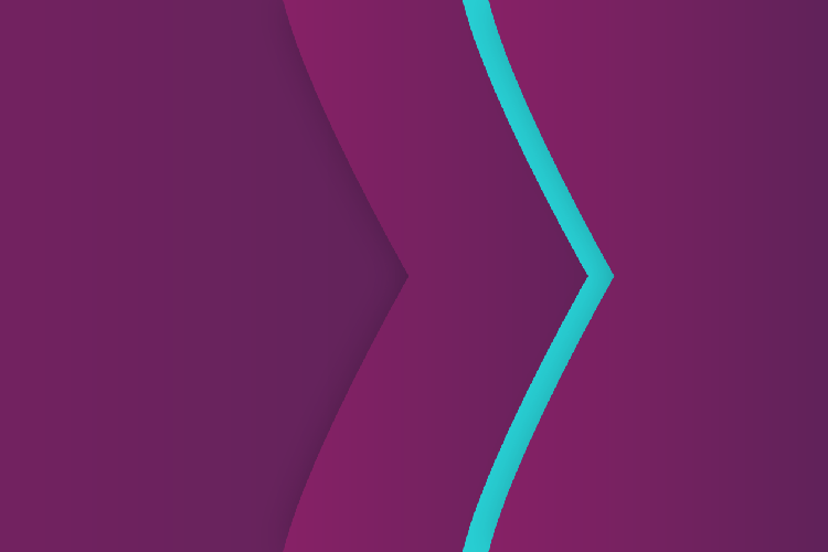 Skrill 品牌紫色和蓝绿色箭头背景