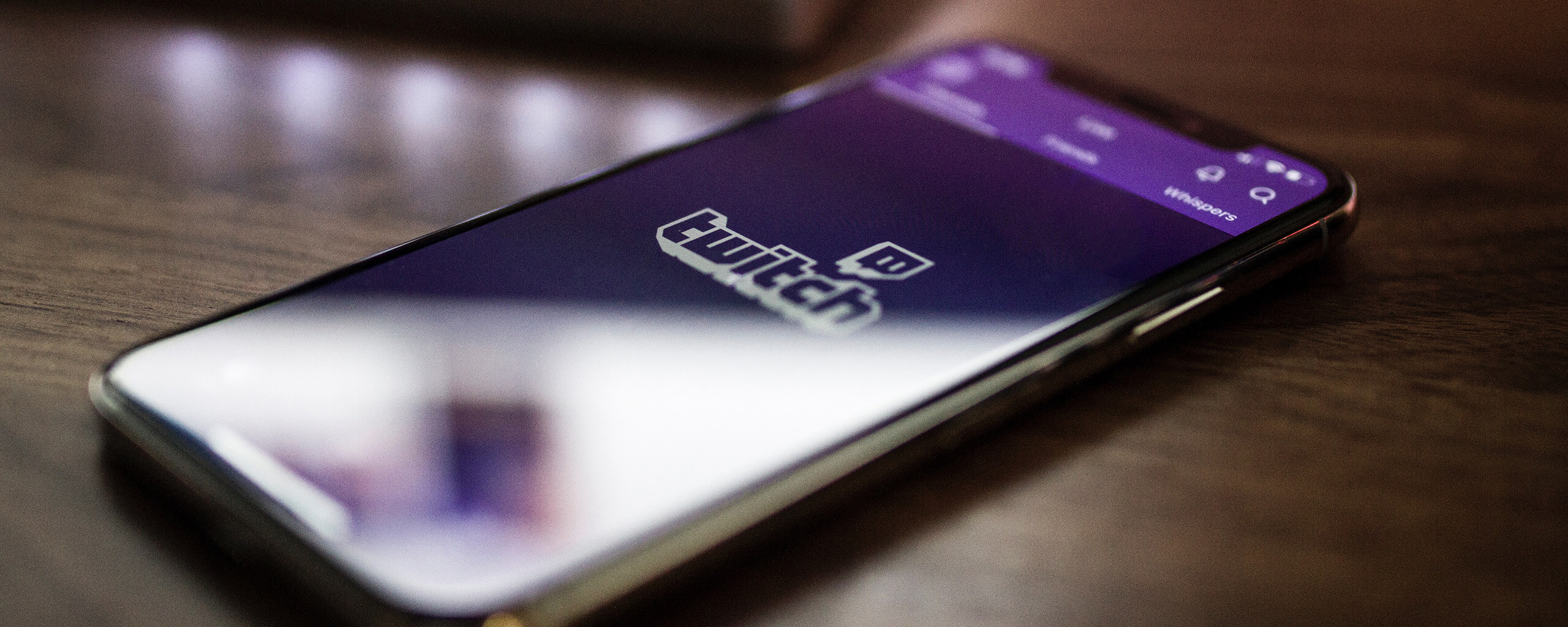 twitch app on a phone