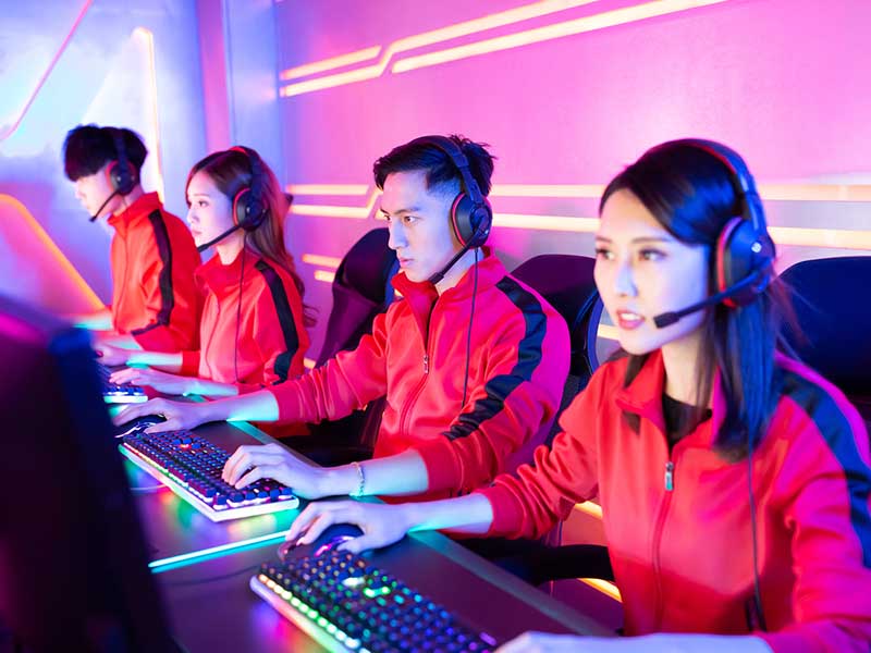 Asian gaming team