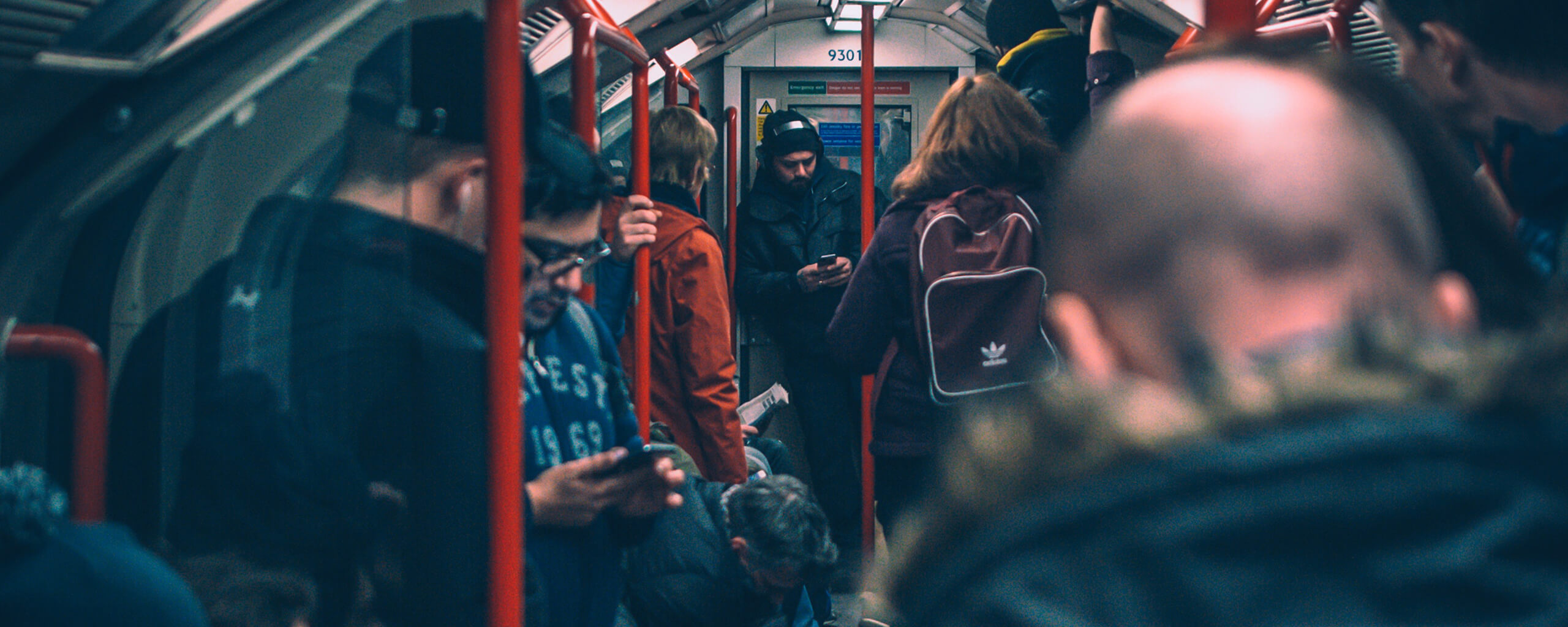 people on the tube
