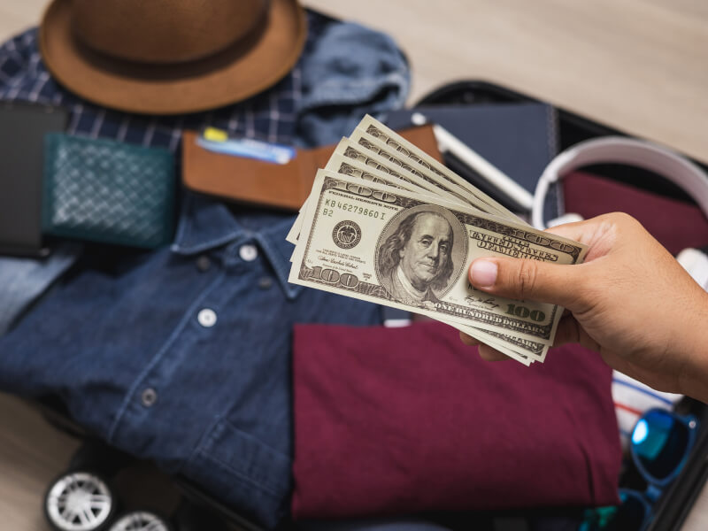 managing money for vacation