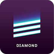 Odznak Skrill VIP Diamond