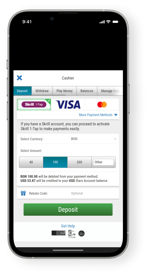métodos de pagamento online – Skrill 1-Tap